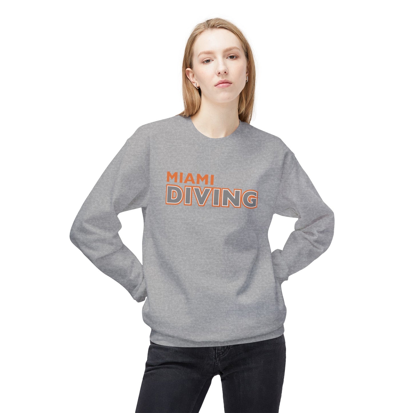 Miami Diving Unisex Crewneck Sweatshirt