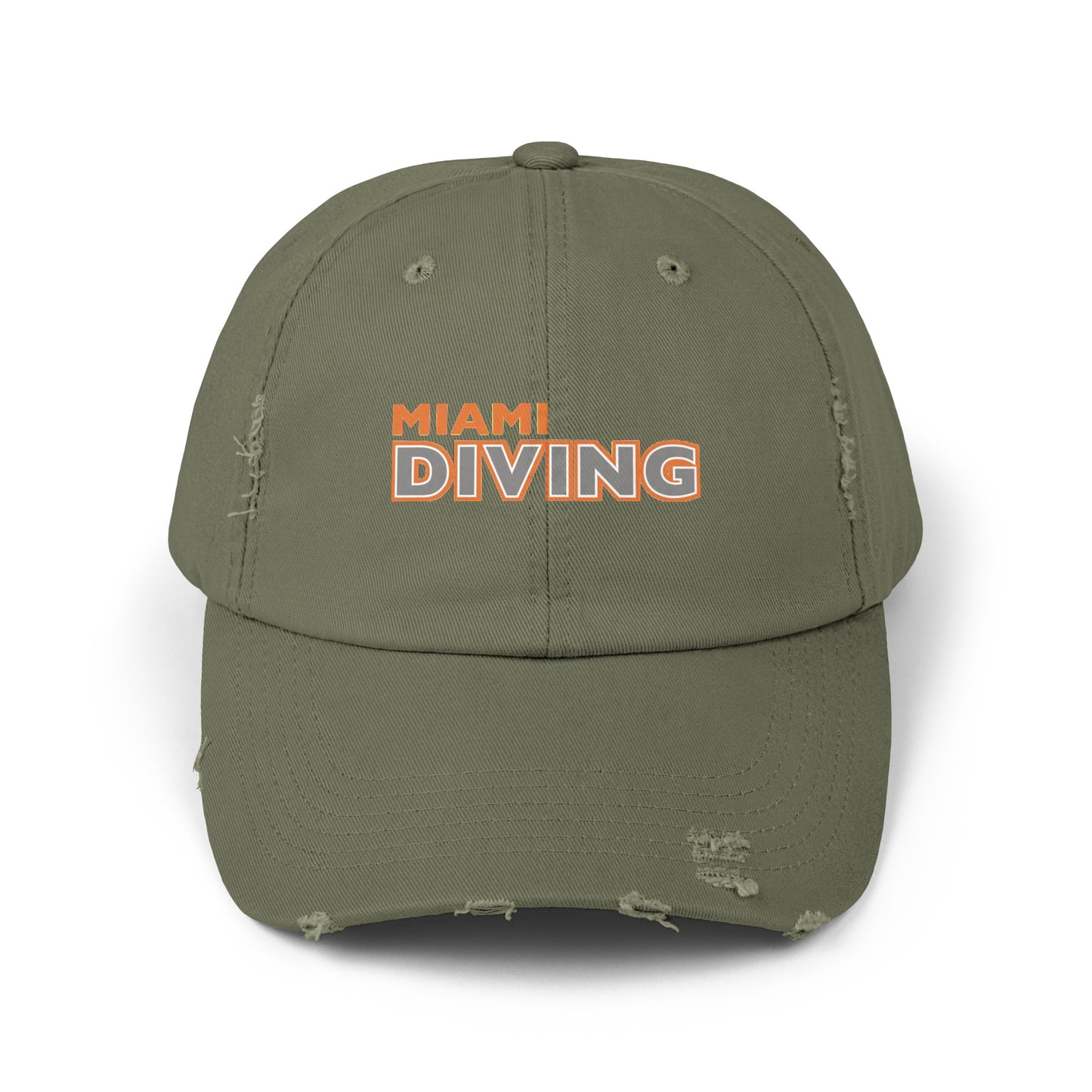 Miami Diving Distressed Cap