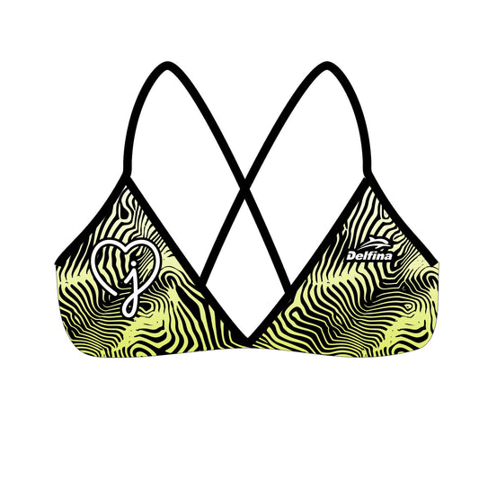 JONNIE BETTS FOUNDATION CUSTOM WOMEN'S BIKINI SWIMSUIT TOP