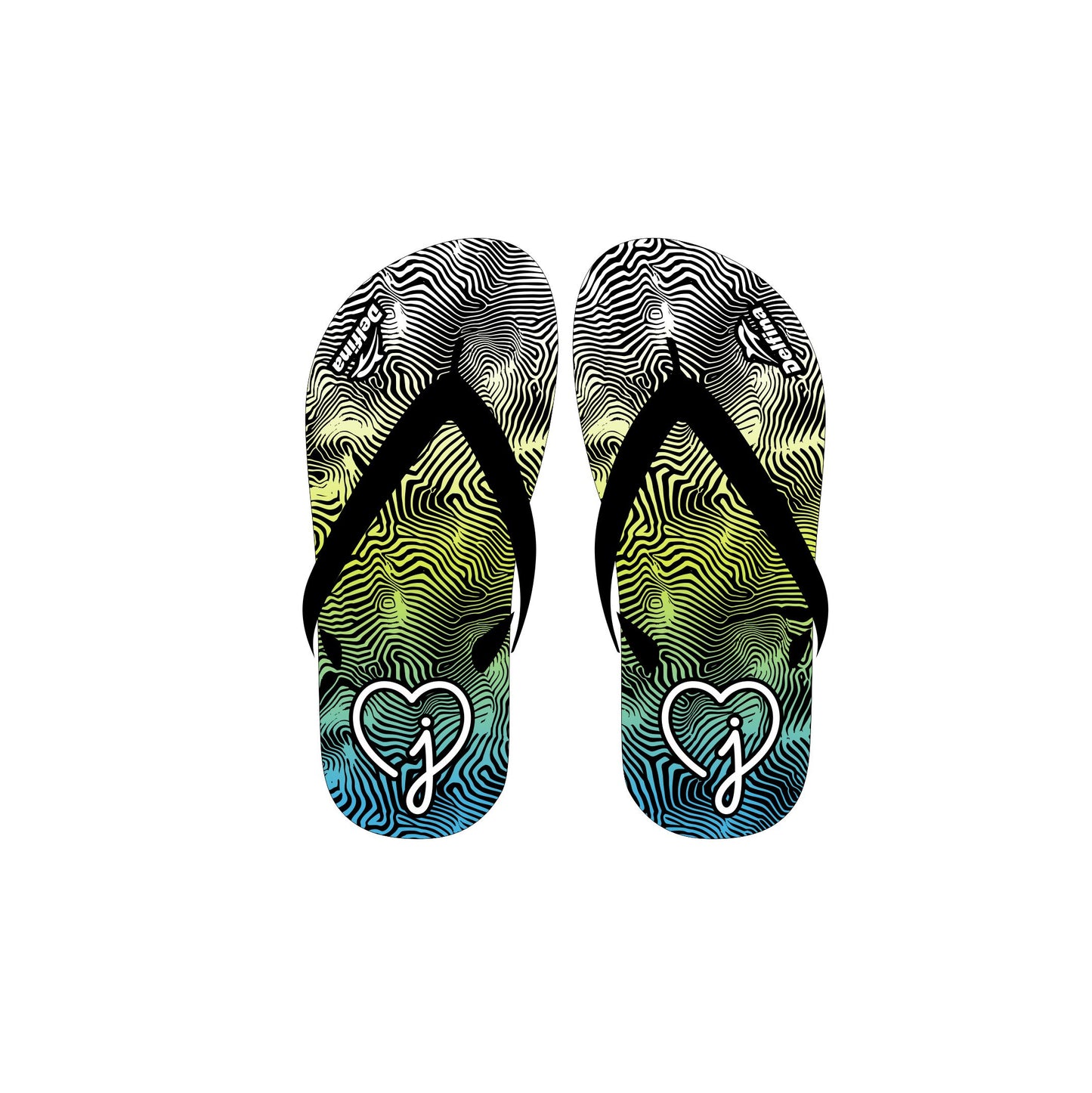 JONNIE BETTS FOUNDATION CUSTOM UNISEX FLIPFLOPS