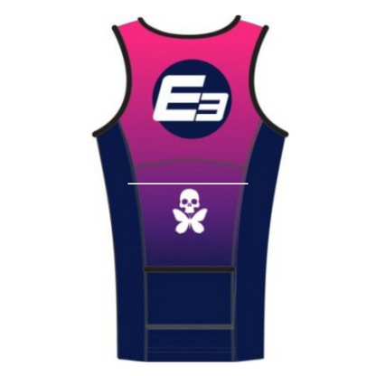 E3 HAWAIIAN SUNSET CUSTOM MEN'S SLEEVELESS TRI TOP