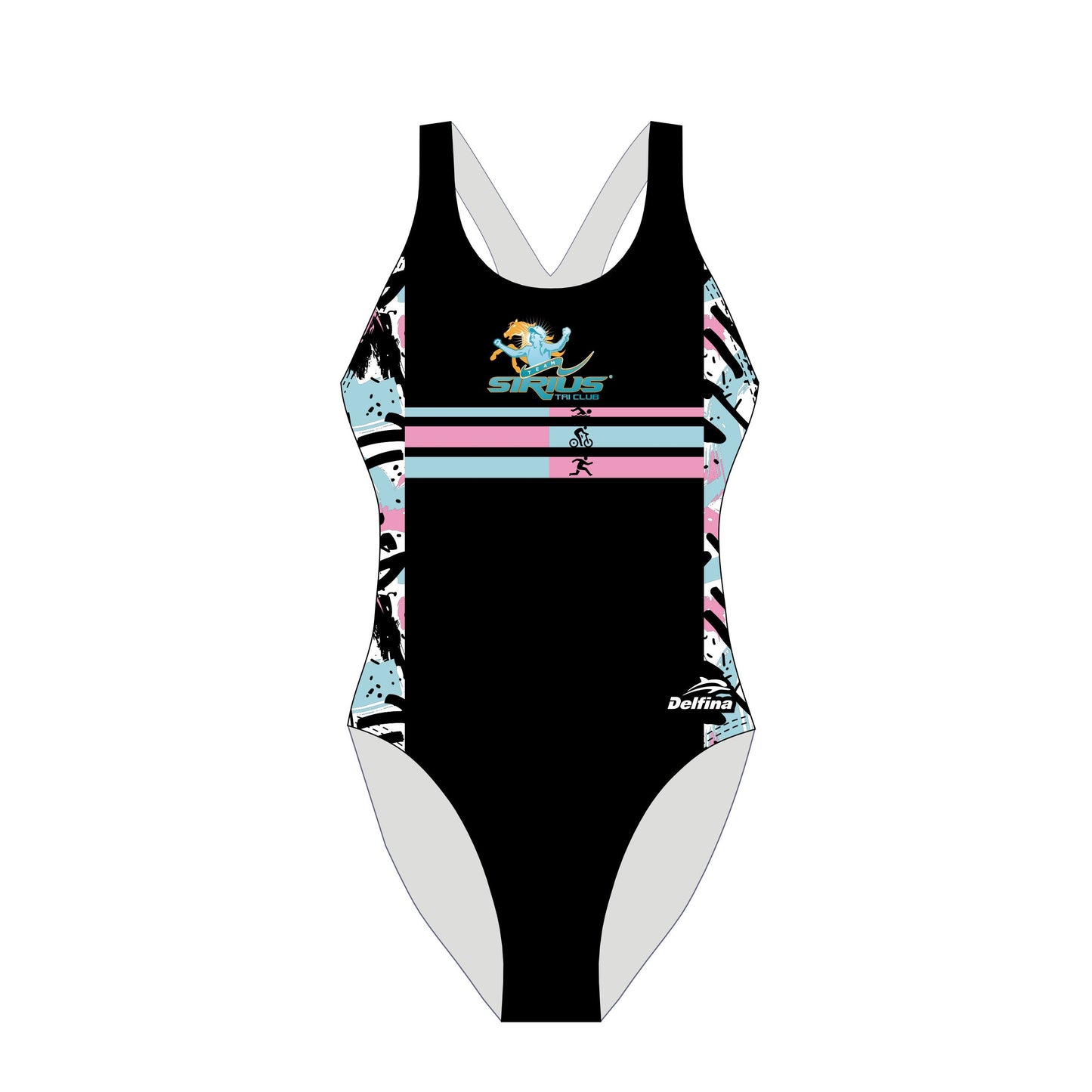 TSTC CUSTOM WOMEN'S XBACK ONE-PIECE SWIMSUIT