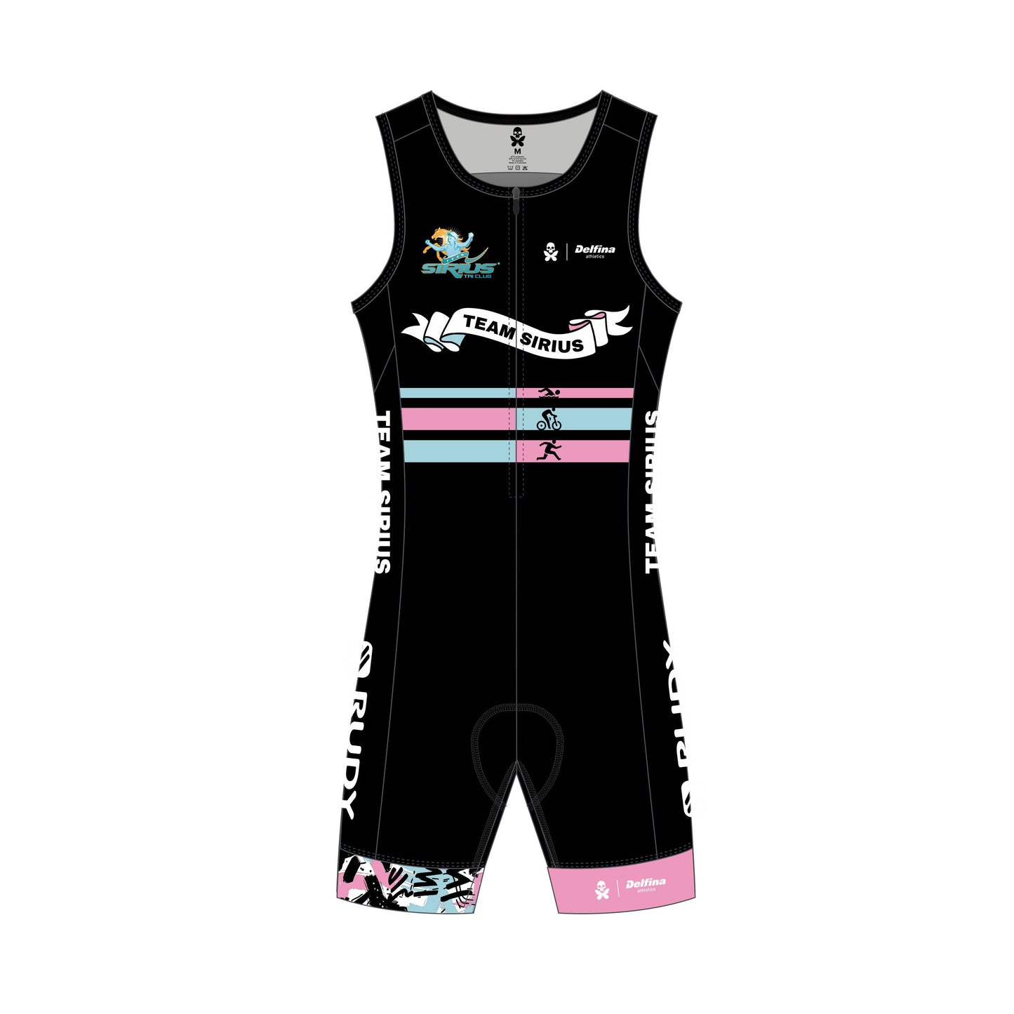 TSTC CUSTOM WOMEN'S SLEEVELESS TRISUIT