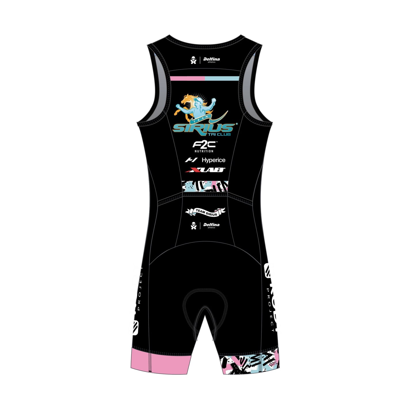 TSTC CUSTOM WOMEN'S SLEEVELESS TRISUIT