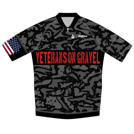 V.O.G. CUSTOM WOMEN'S RACE FIT CYCLING JERSEY DARK CAMO