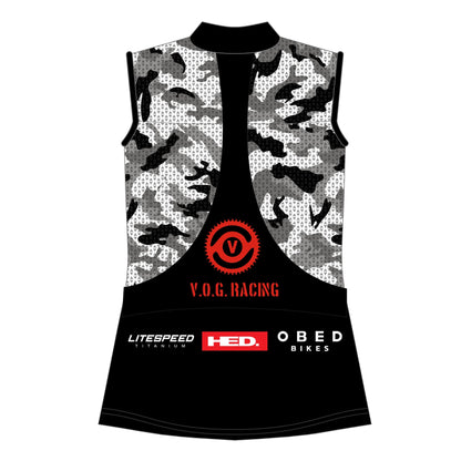 V.O.G. CUSTOM MEN'S SHELL VEST WITH POCKETS